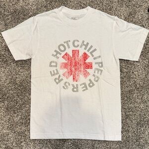 Red Hot Chili Peppers White T-Shirt - Unisex.